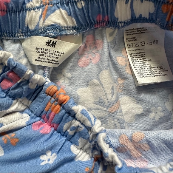 H&M Floral Tank & Paperbag Shorts 2T - Picture 8 of 11